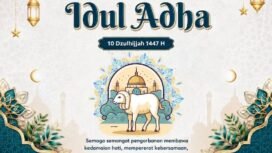 Selamat Hari Raya Idul Adha 10 Dzulhijjah 1447 H 2026 Ucapan dari Redaksi dan Segenap Tim Media Sinar Jateng