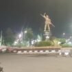 Patung Pejuang Bambu Runcing KORPRI Kabupaten Pemalang Tetap Kokoh, Simbol Keberanian yang Tak Lekang oleh Waktu