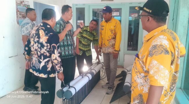Desa Wonokromo Terima Bantuan Saringan Sampah di Sungai Skunder, Upaya Kurangi Sampah Kiriman