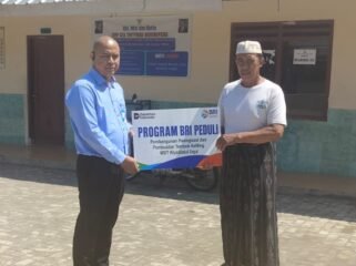 Rahman Hakim selaku Supervisor Penunjang Operasional (SPO) BRI Branch Office Pemalang kepada Kepala MDA Rodliyatul Uqul, Sokhekhudin, pada Senin (29/6/2026).