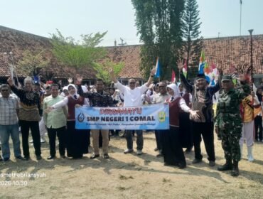 HUT ke-64 SMPN 1 Comal 2026 Jadi Momen Nostalgia, Plt Bupati Pemalang Nurkholes Kembali ke Almamater