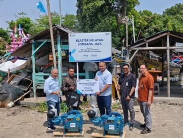 BRI Cabang Pemalang Berikan Bantuan 4 Mesin Perahu dan Dana Rp23 Juta untuk Nelayan Tanjungsari