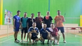 Karyawan BRI Pemalang Jaga Kebugaran dan Kekompakan Lewat Badminton Bersama