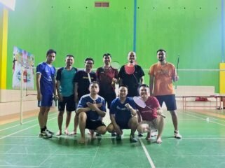 Karyawan BRI Pemalang Jaga Kebugaran dan Kekompakan Lewat Badminton Bersama
